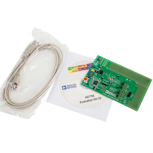 EVAL-AD7796EBZ Analog Devices Inc.  Cartes d'évaluation - Convertisseurs analogique-numérique (CAN)